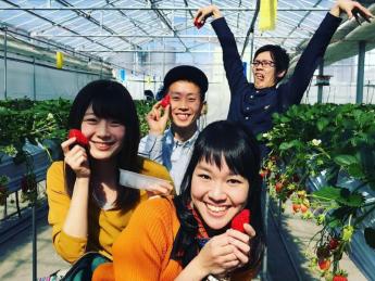 ★期間限定★群馬みなかみ町のいちご農園でアルバイト募集! いちご狩りで最高の体験を一緒に届けませんか? 個室寮完備!無料ラフティング体験付き!