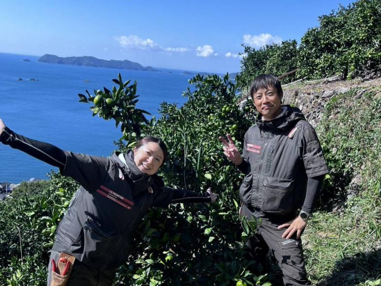 夢を追いかけ千葉から愛媛へ！夢を叶えたみかん農家で、みかん収穫アルバイト募集！